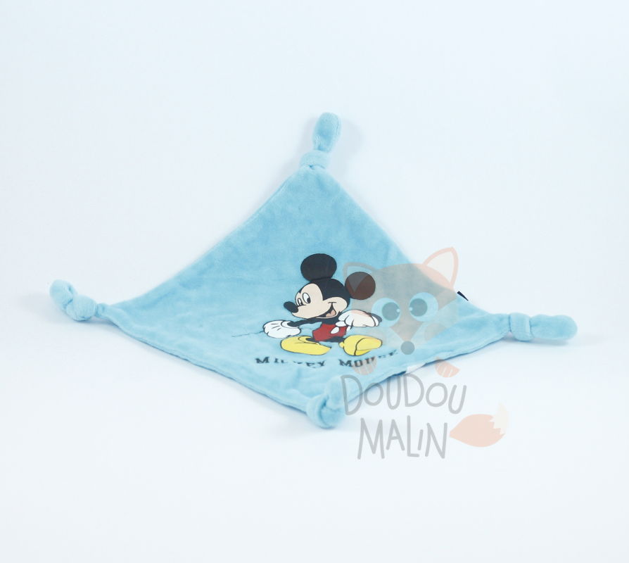  mickey souris plat bleu 